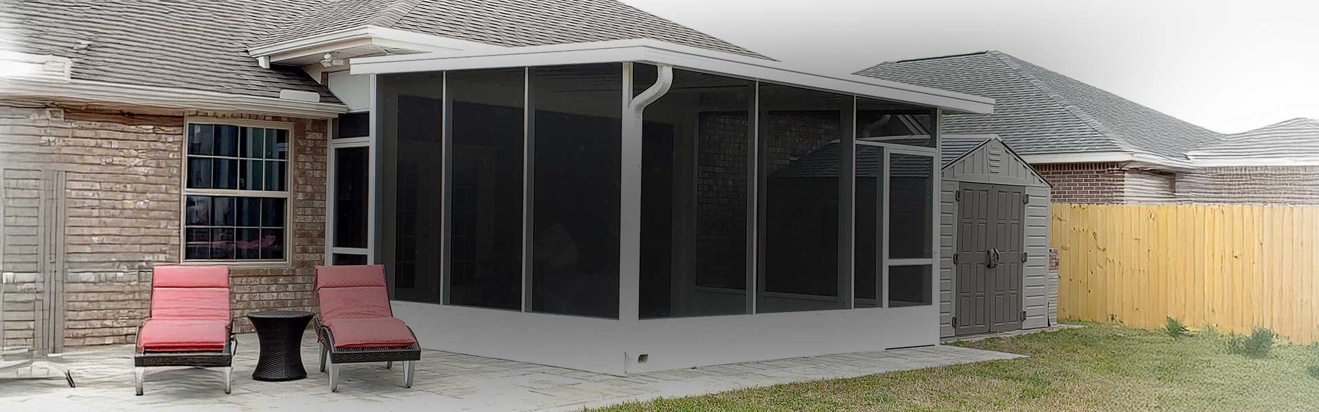 McLean Construction screen porch patio enclosure